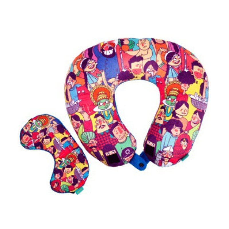 Custom Eye Mask Neck Pillow